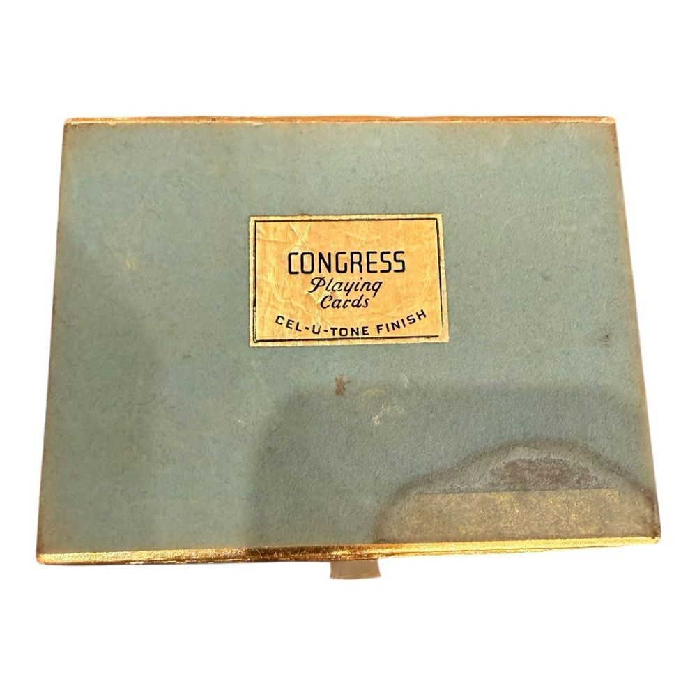 Congress Playing Cards Box